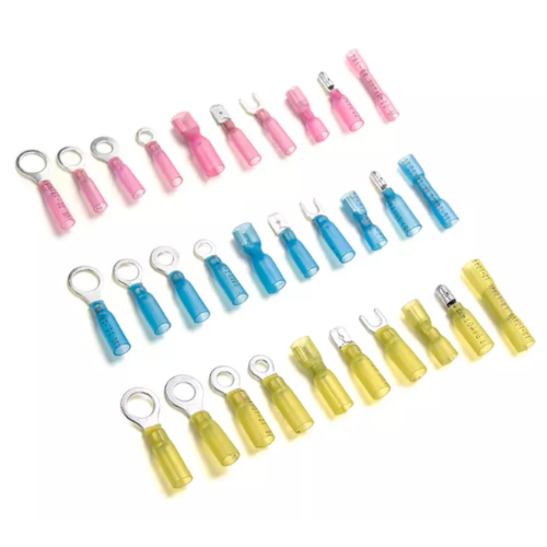 Heat Shrink Wire Connectors Electrical Terminals Kit (240 Piece)