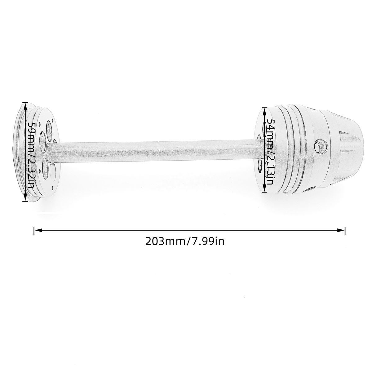 Rear Wheel Axle Slider BMW R1200/1250GS/A LC & R nine T (2013-)