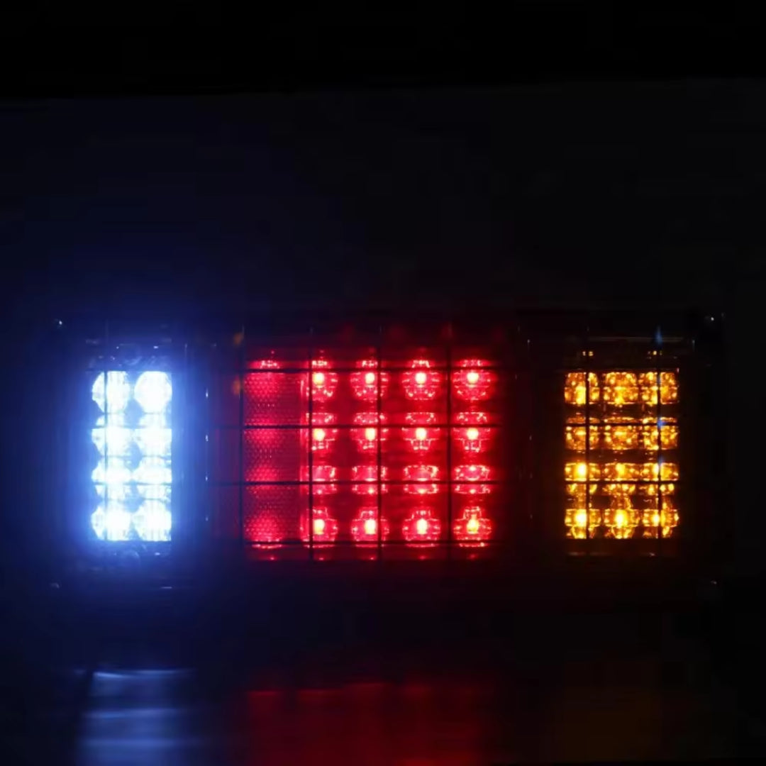 Auto Custom Rear Tail Light Set: Stop, Tail, Reverse And Indicator Light