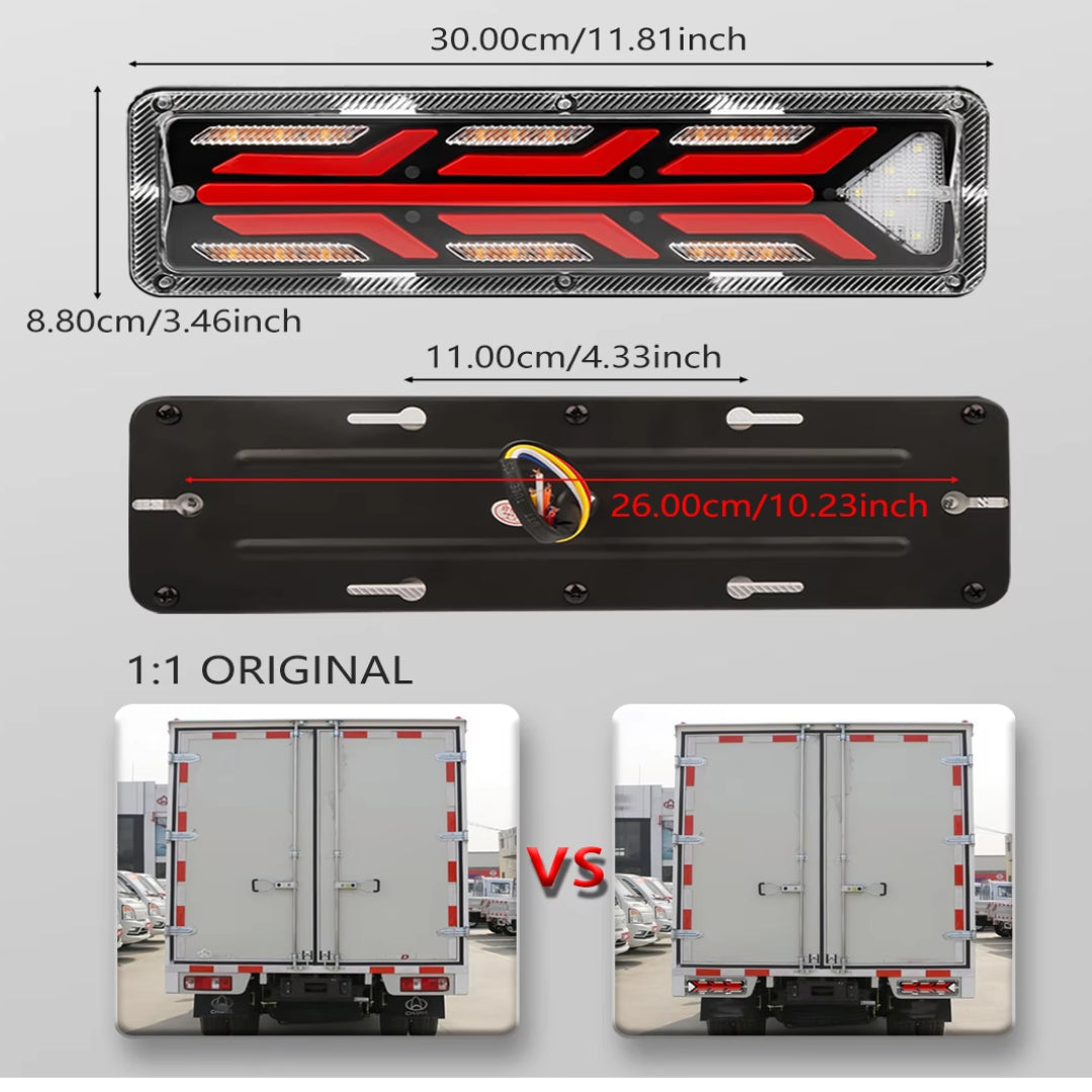 KR Custom Automotive LED Tail Light Set #2