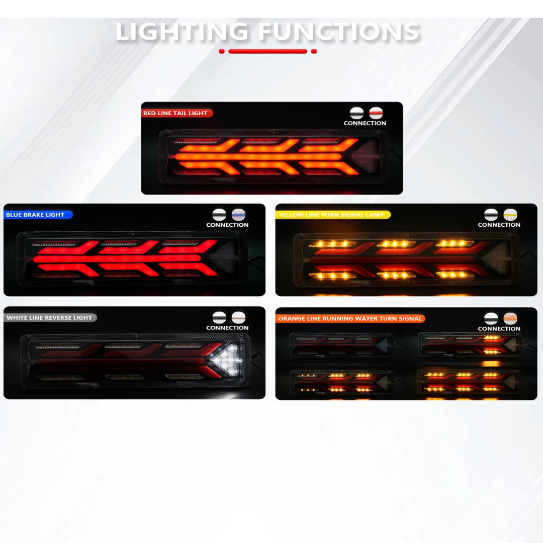 KR Custom Automotive LED Tail Light Set #2