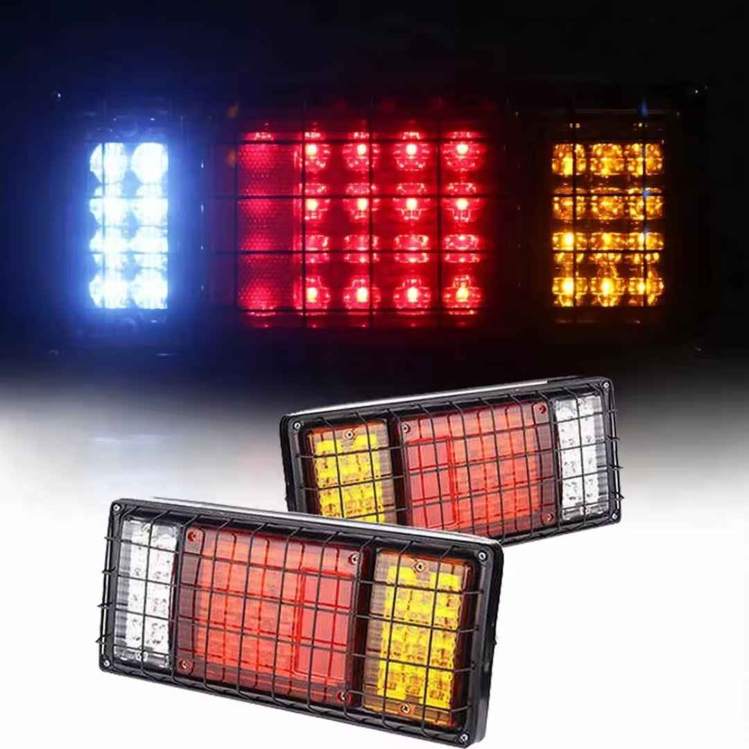 Auto Custom Rear Tail Light Set: Stop, Tail, Reverse And Indicator Light
