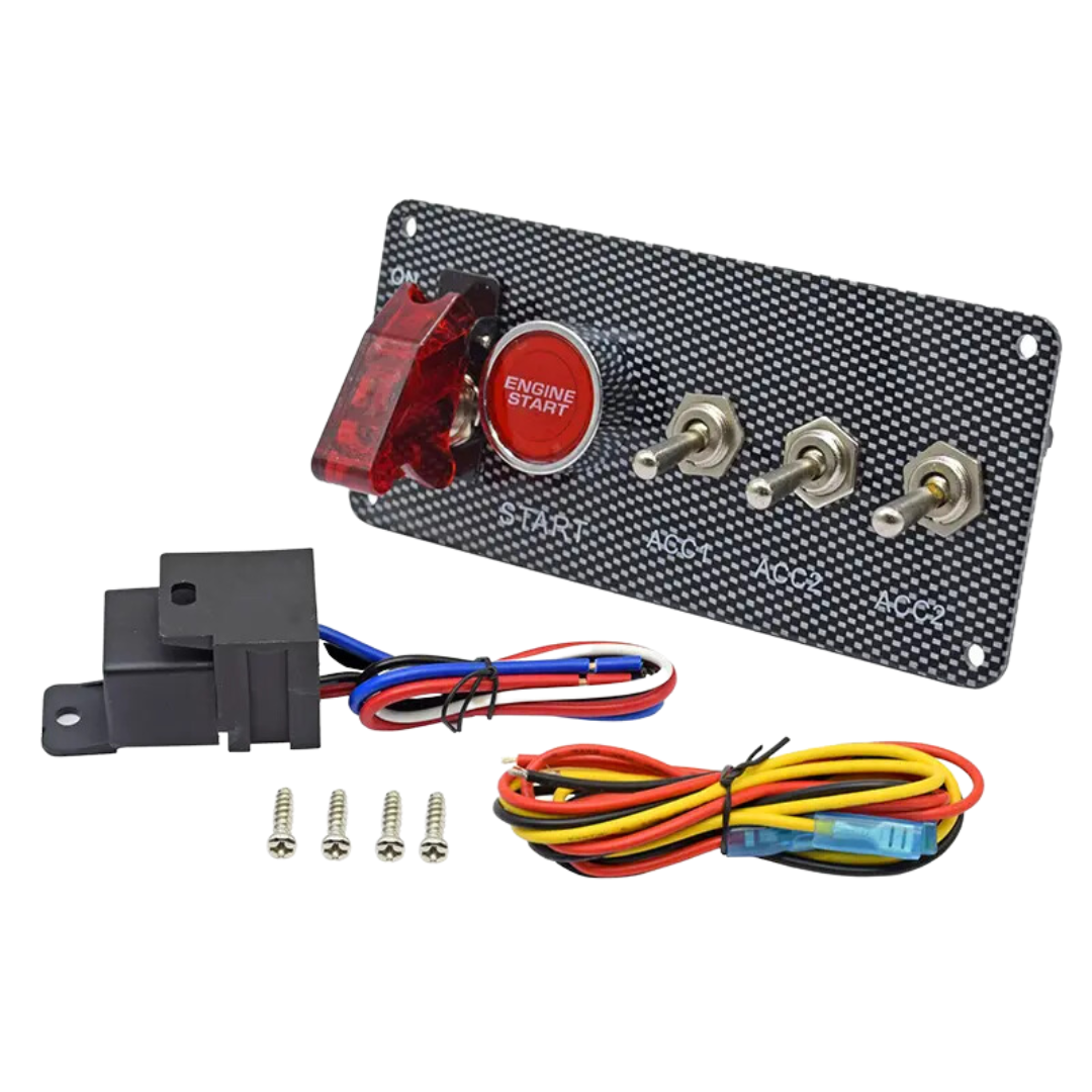 Switch Panel & Relay Automotive Ignition Switch: 5-in-1 Switch