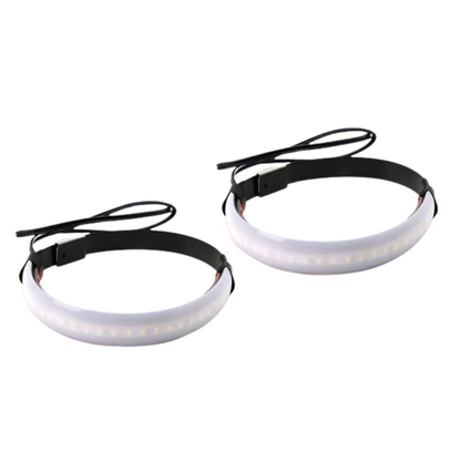 Motorcycle Fork LED Ring Indicators Set