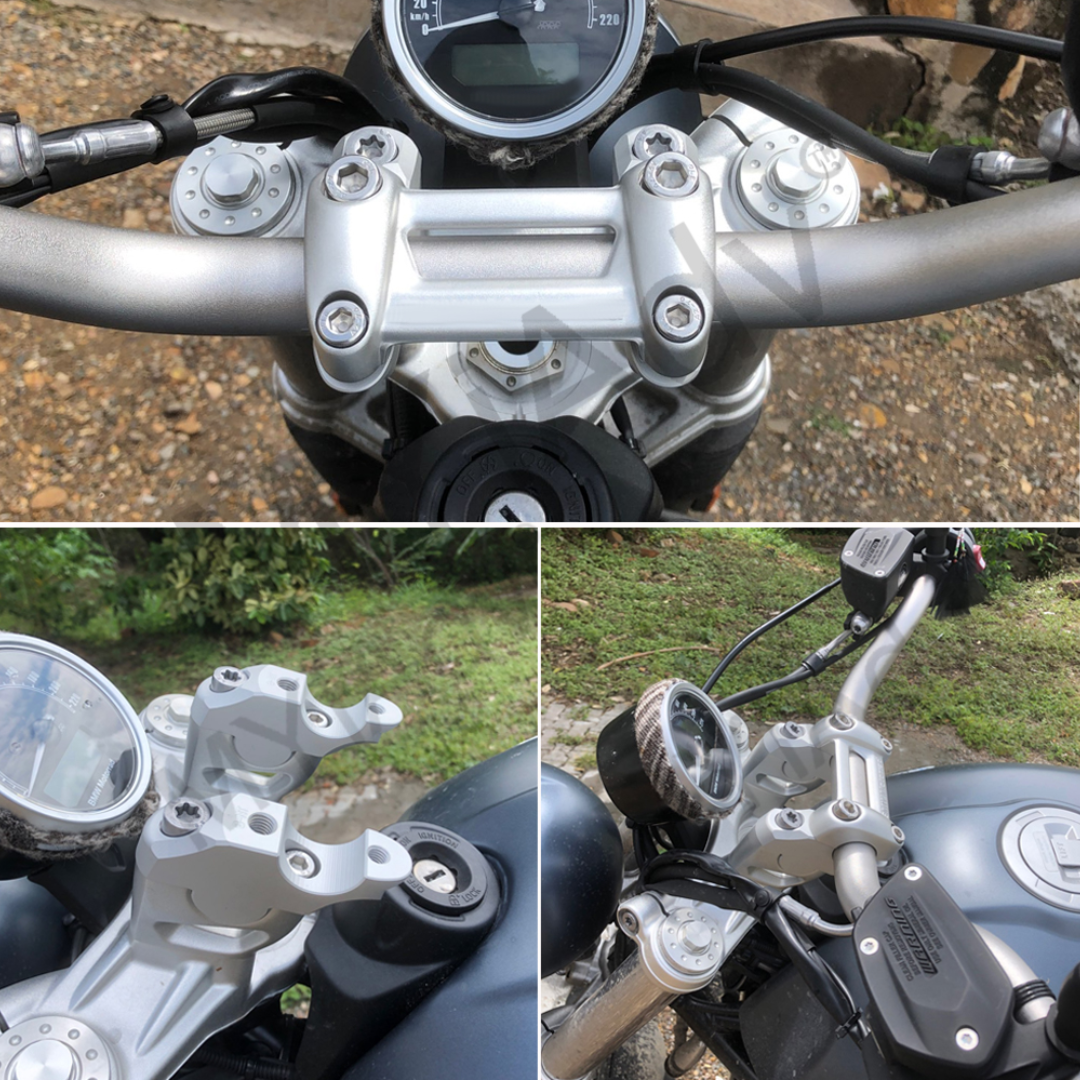 Handlebar Risers Compatible with BMW R NineT (2014-)