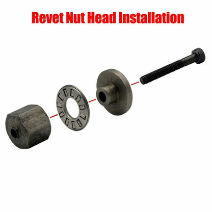 Rivet Rivnut Tool For Nuts: M5/ M6/ M8/ M10 (4-Piece)