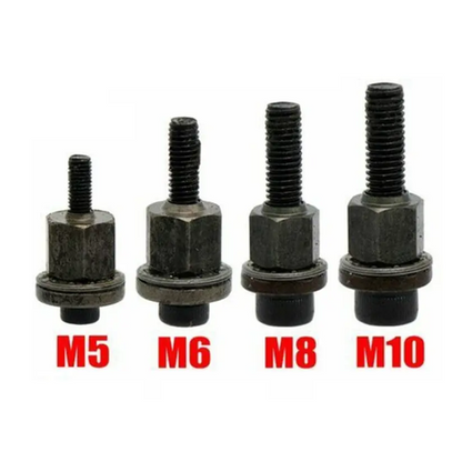Rivet Rivnut Tool For Nuts: M5/ M6/ M8/ M10 (4-Piece)
