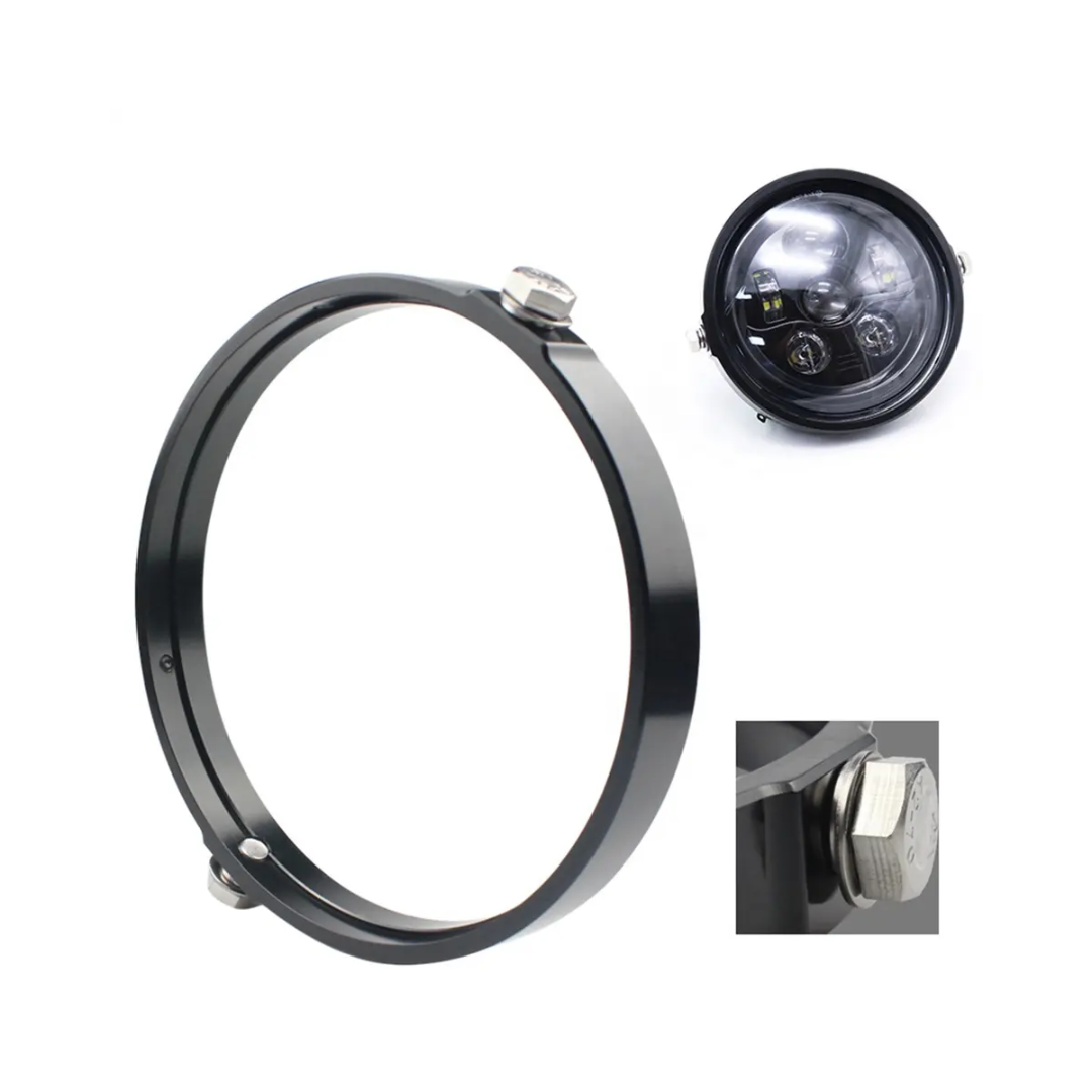 MC Round Headlight Cover/ Holder (7")