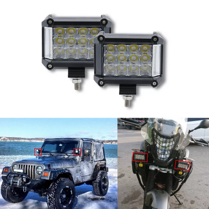 3-Row LED 4-Inch Light Set (57W)