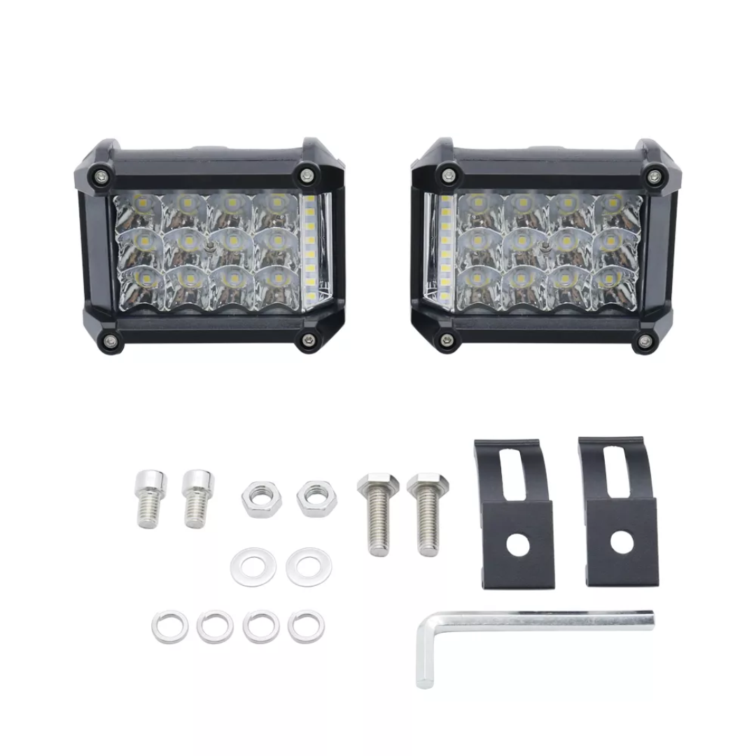 3-Row LED 4-Inch Light Set (57W)