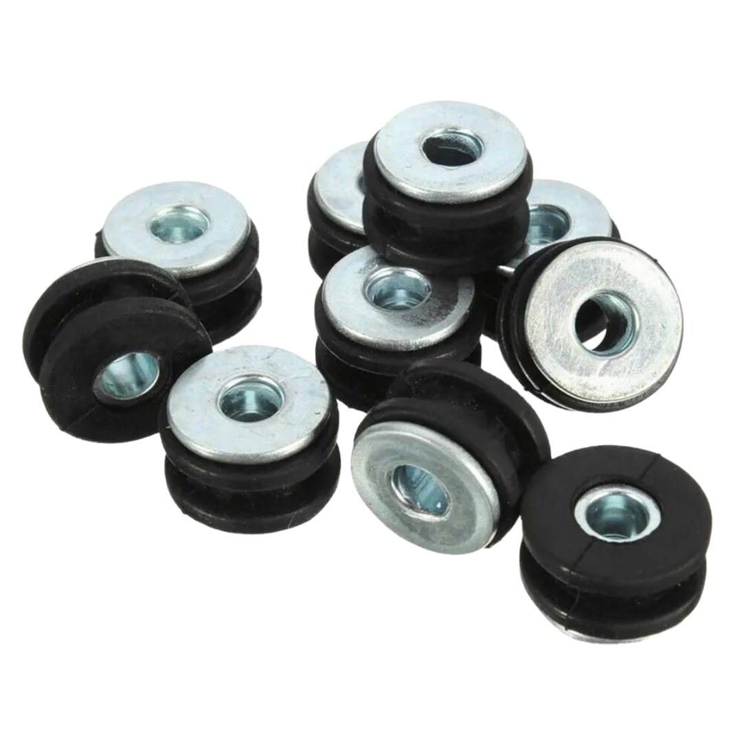 Rubber/ Metal Grommets Kit (10-Piece)
