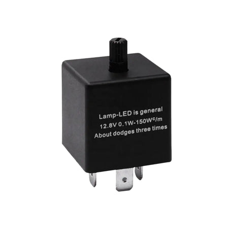 Universal Motorcycle 3 Pin LED Indicator Flasher Relay (12V)