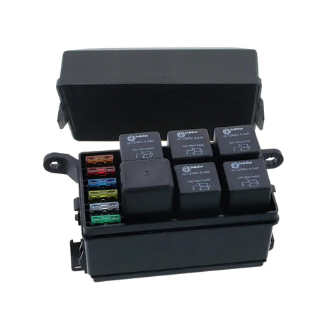 Automotive Relay & Fuse Box/ Holder (12-Slot)