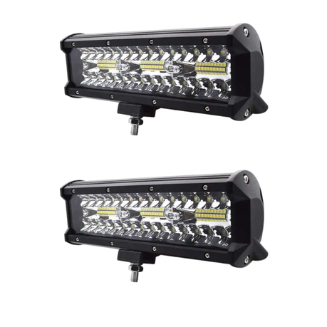 Automotive LED 9-Inch Bar Light Set (180W)