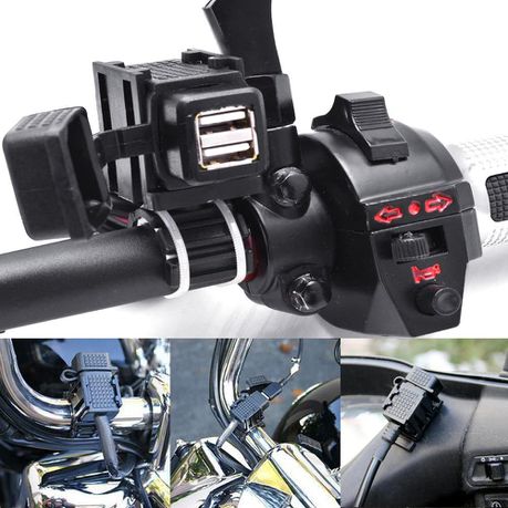 Hella DIN to Dual USB Socket with Cable (12V)