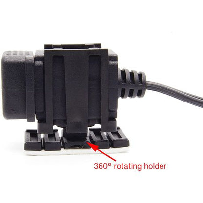 Hella DIN to Dual USB Socket with Cable (12V)