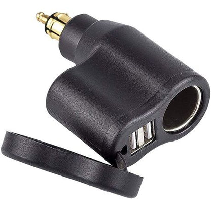 Hella to Cigarette and Dual USB Port (12V)