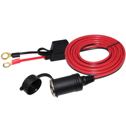 Female Cigarette Lighter Socket Battery Eyelet Ring Terminal