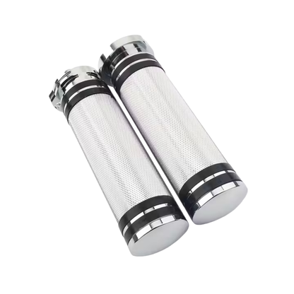 25mm CNC Handlebar Grip Set Compatible with Harley XL800 / XL1200
