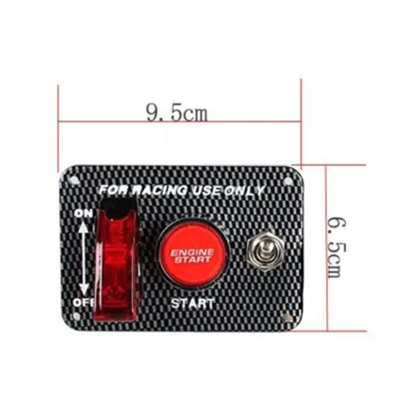 Automotive Ignition Switch Panel & Relay: 3 Switch (#2)