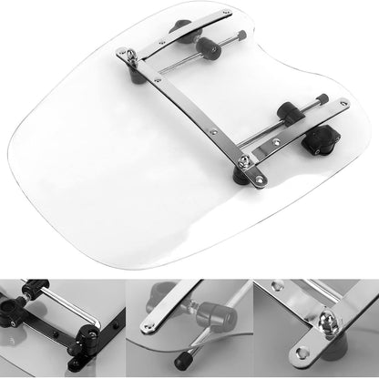 Cruiser Screen & Brackets: Harley/Honda/Suzuki/Yamaha/Kawasaki