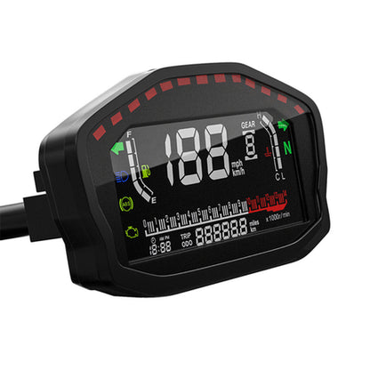 Aftermarket Motorcycle Multi-Function LCD Speedometer (#3)