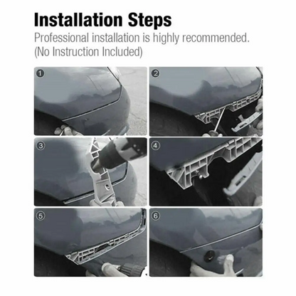 Auto Mini Push Button Quick Release Bumper/ Bonnet Lock 30mm (Set)