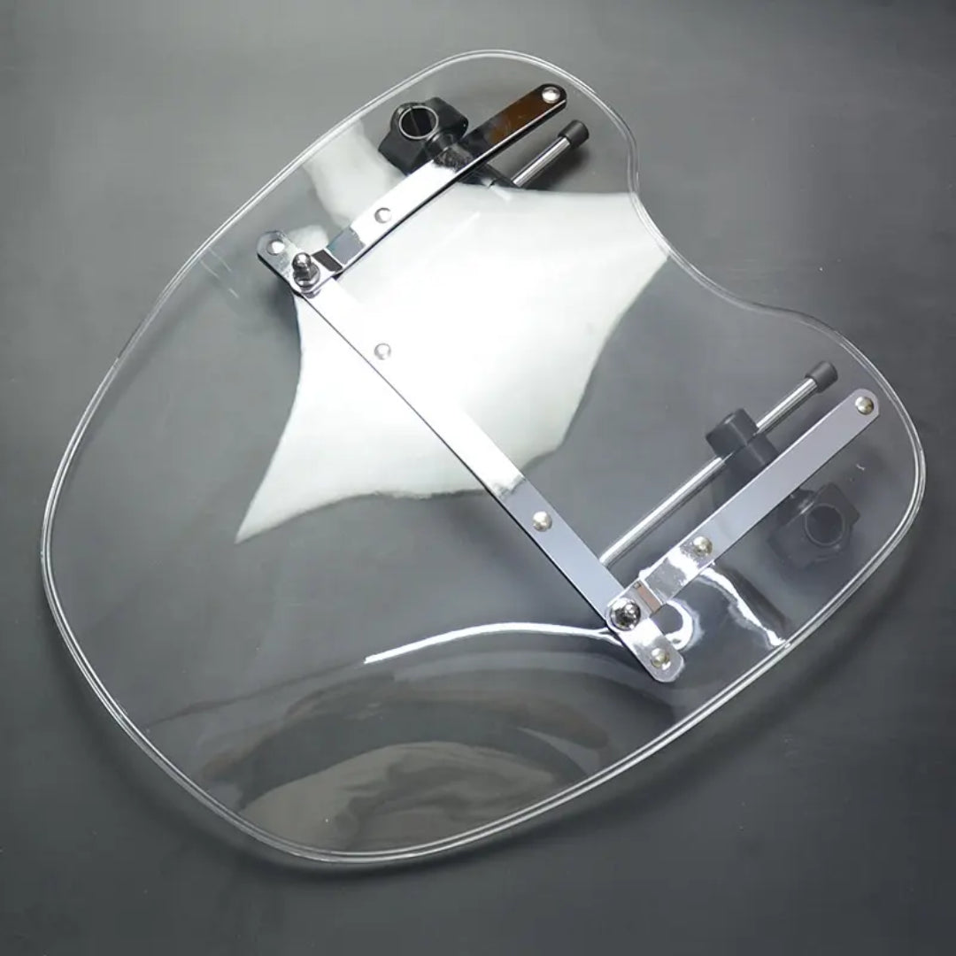 Cruiser Screen & Brackets: Harley/Honda/Suzuki/Yamaha/Kawasaki