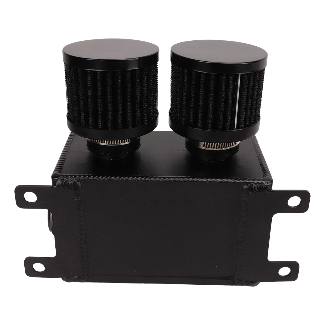 Automotive Alum Oil Catch Can + Dual Filter (1.2L)