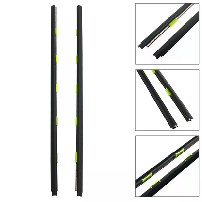 Window Weather Strip Trim Set Compatible with Honda Civic (1996-2000)