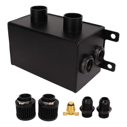 Automotive Alum Oil Catch Can + Dual Filter (1.2L)