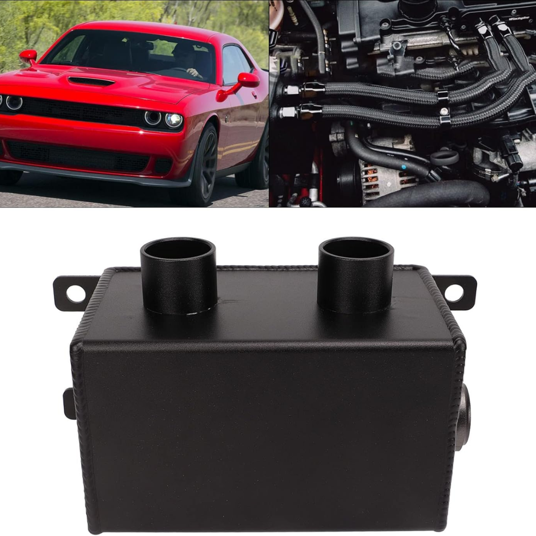 Automotive Alum Oil Catch Can + Dual Filter (1.2L)
