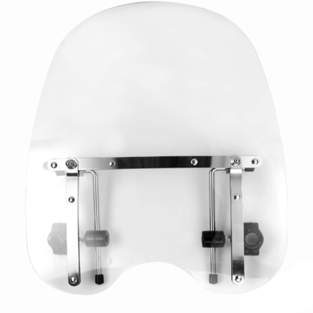 Cruiser Screen & Brackets: Harley/Honda/Suzuki/Yamaha/Kawasaki