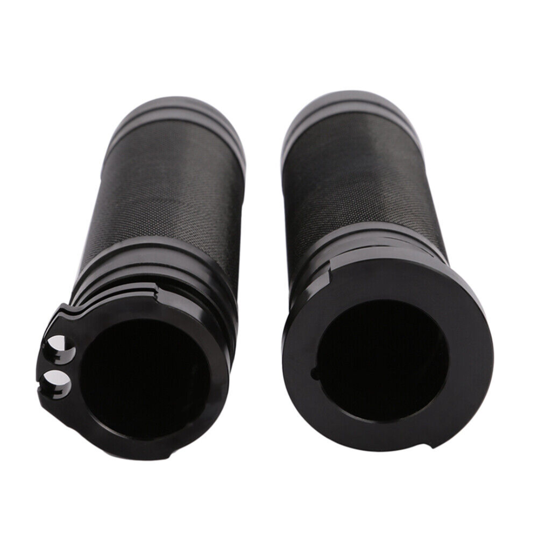 25mm CNC Handlebar Grip Set Compatible with Harley XL800 / XL1200