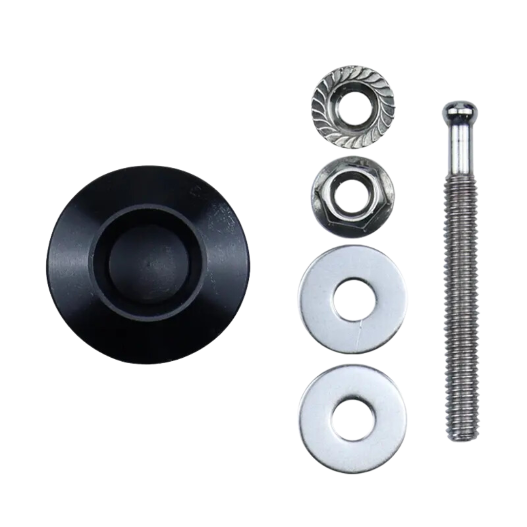 Auto Mini Push Button Quick Release Bumper/ Bonnet Lock 30mm (Set)