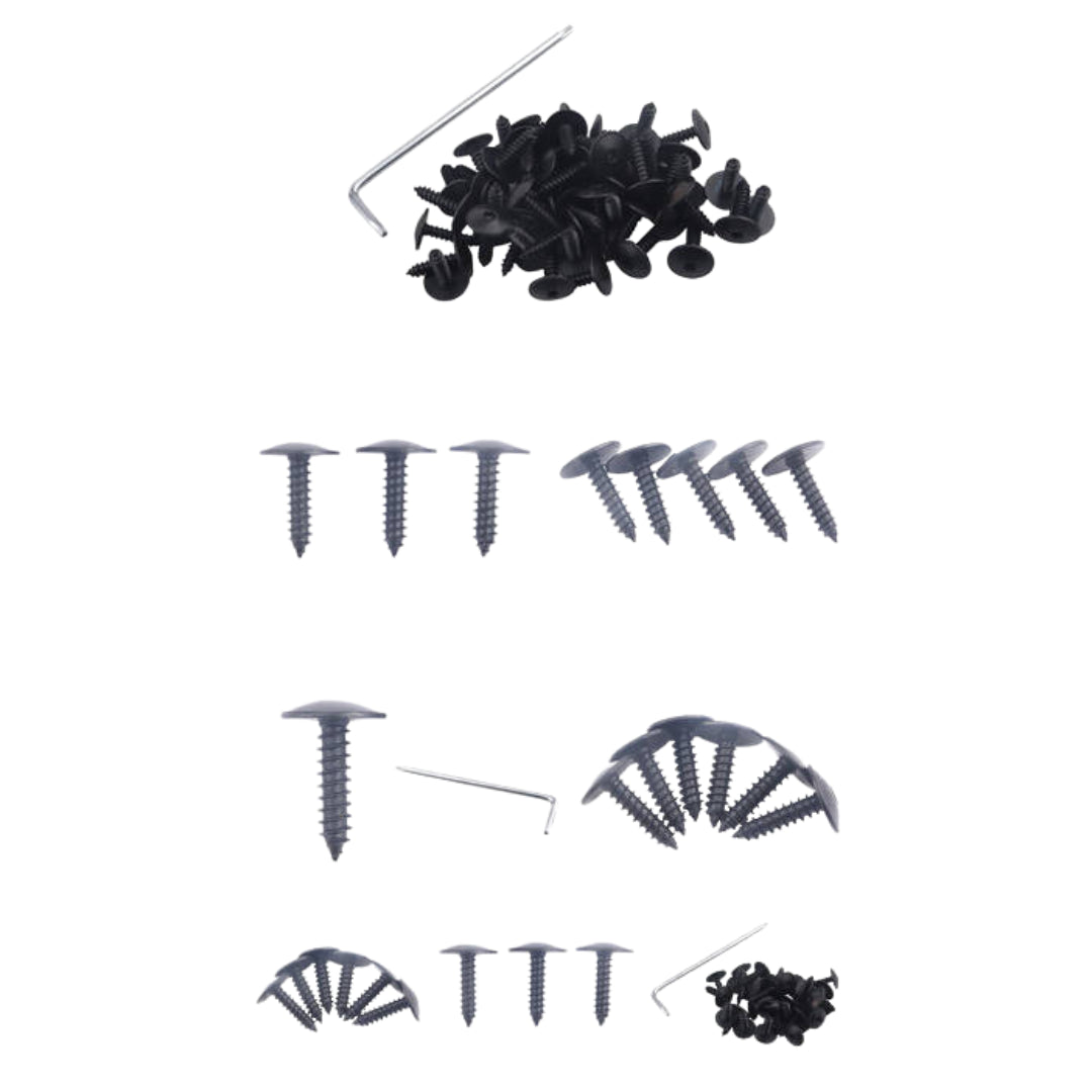 Automotive Self-Tapping Torx Screw M5x16 Set: VW/ Audi & Seat (50-Piece)