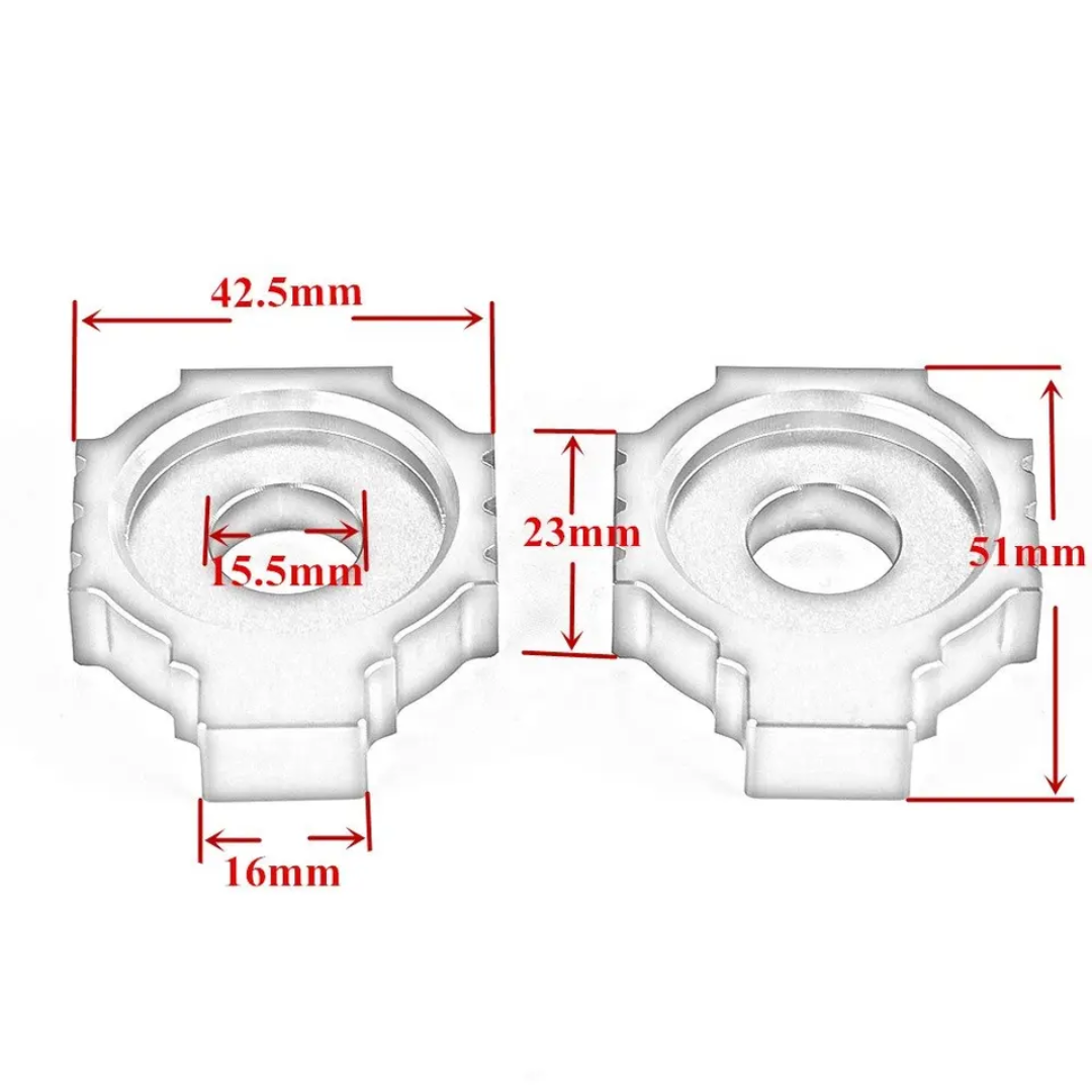 KTM 125/ 200/ 390 Duke Chain Adjuster Blocks Set (2013-2016)