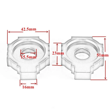 KTM 125/ 200/ 390 Duke Chain Adjuster Blocks Set (2013-2016)