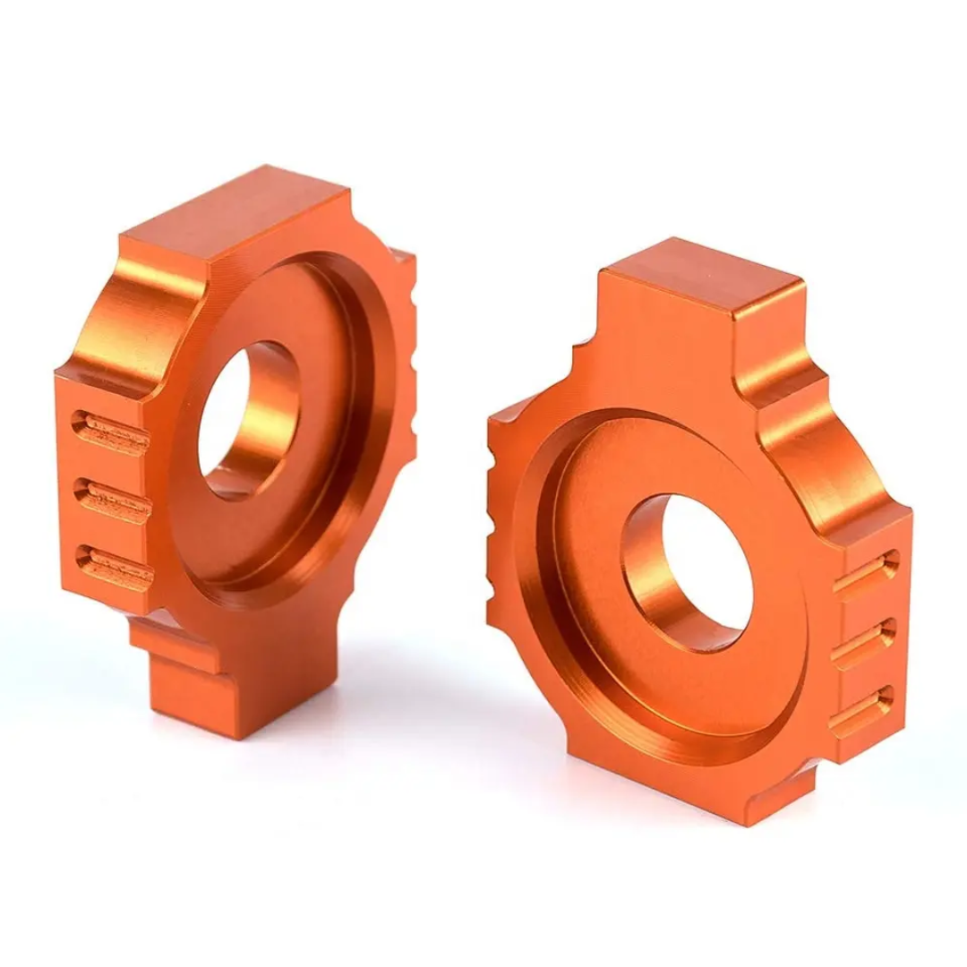 KTM 125/ 200/ 390 Duke Chain Adjuster Blocks Set (2013-2016)