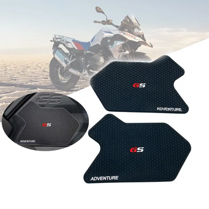 Black Knee Pads Set Compatible with BMW R1200/1250GSA (2014-)
