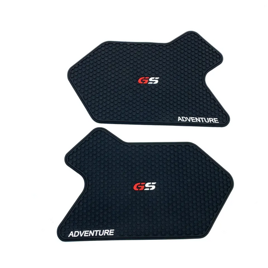 Black Knee Pads Set Compatible with BMW R1200/1250GSA (2014-)
