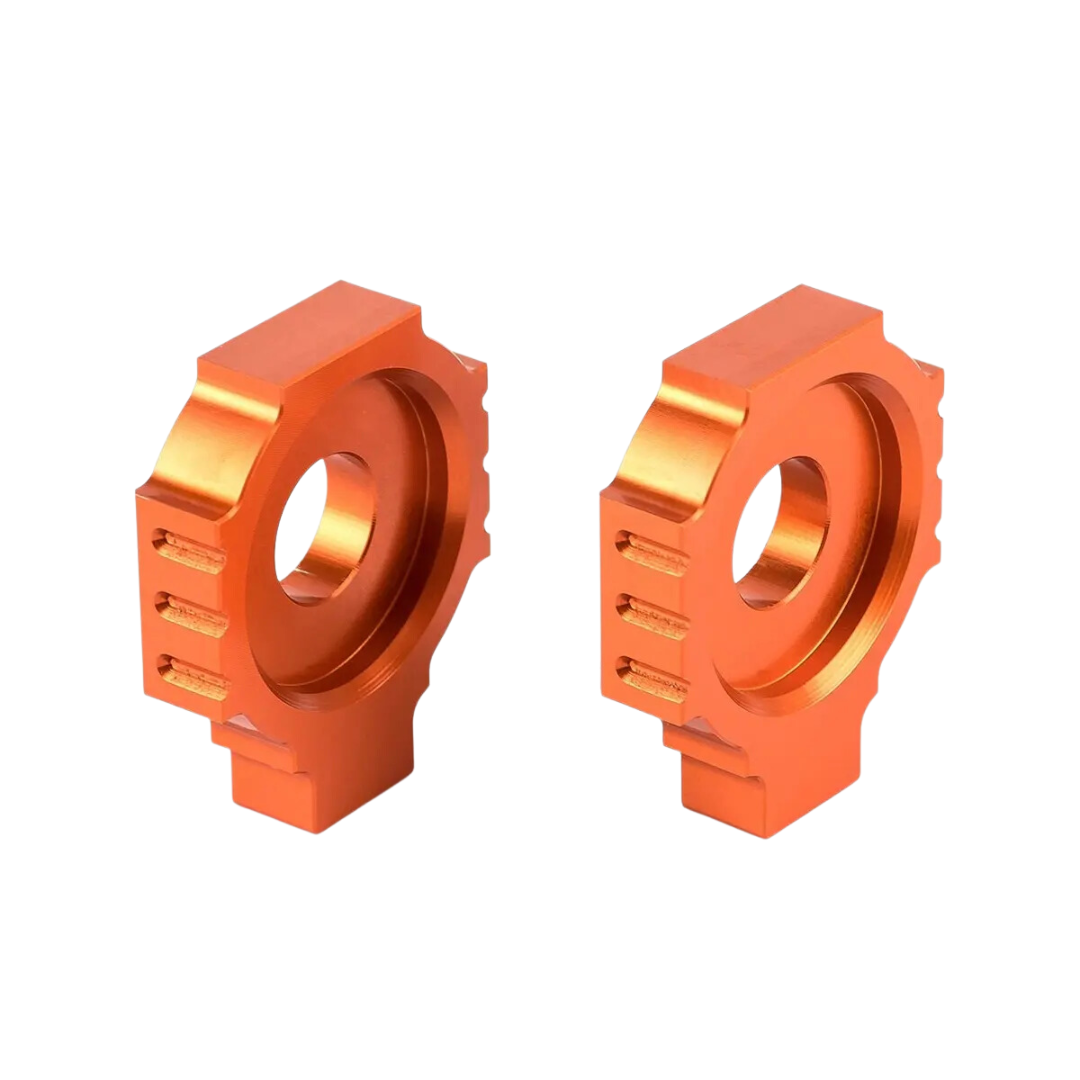 KTM 125/ 200/ 390 Duke Chain Adjuster Blocks Set (2013-2016)