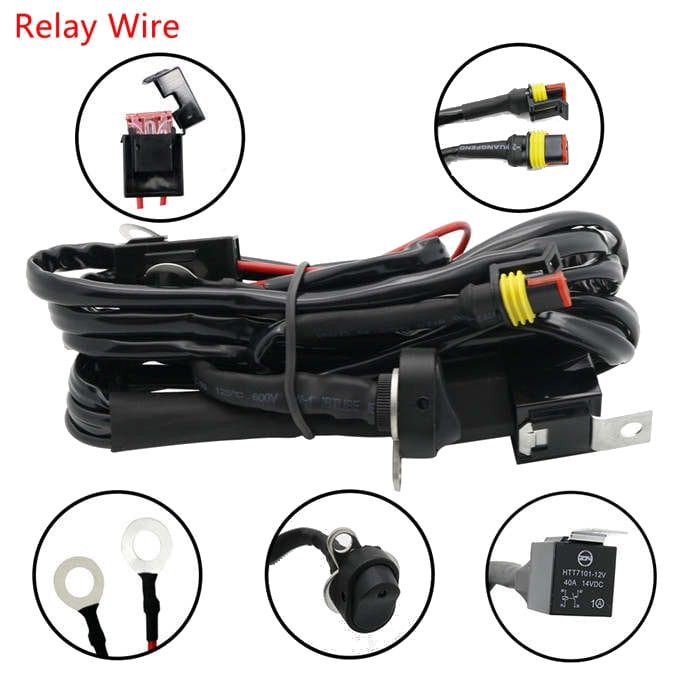 Spotlight Wiring Harness Motorcycle