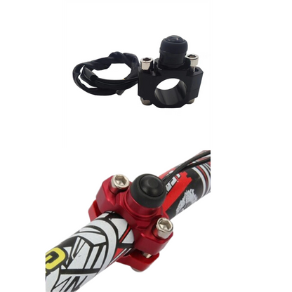 MC Stop/ Start Kill Switch Button With CNC Mounting Bracket (22mm)