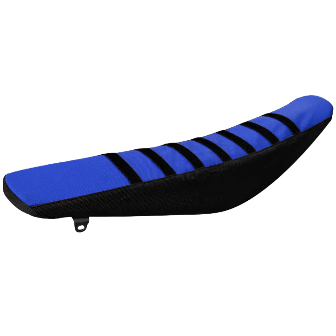 Custom Grip Seat Cover: Yamaha WR250F / WR450F / YZ250F / YZ450F (2023-) - Blue, Black