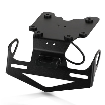 Tail Tidy/ Number Plate Holder & LED Light for Yamaha Tenere 700 (2019-)
