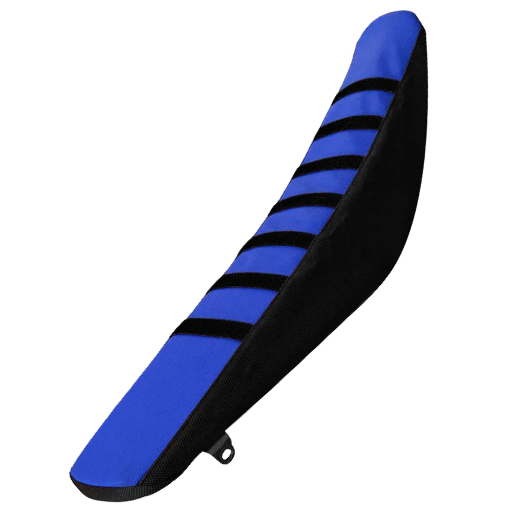 Custom Grip Seat Cover: Yamaha WR250F / WR450F / YZ250F / YZ450F (2023-) - Blue, Black