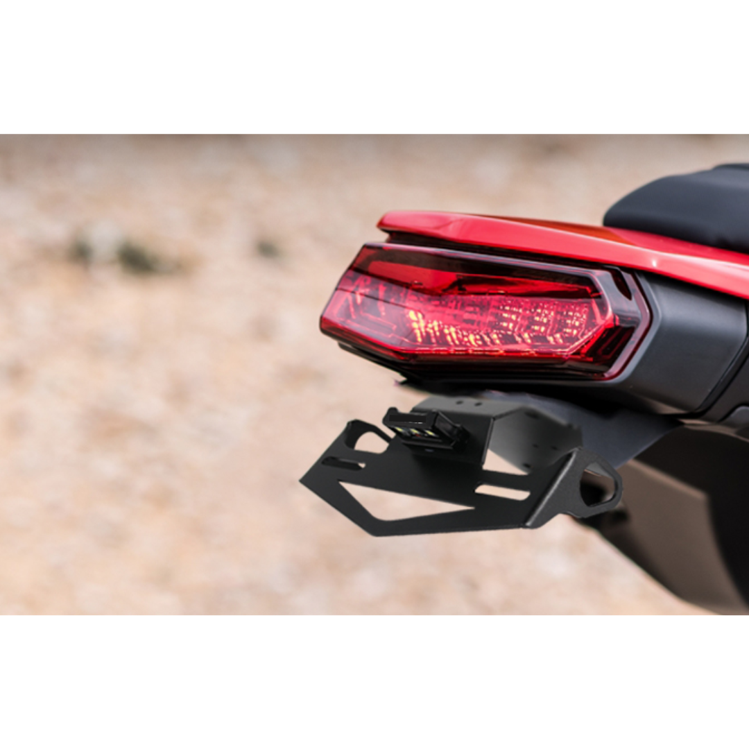 Tail Tidy/ Number Plate Holder & LED Light for Yamaha Tenere 700 (2019-)