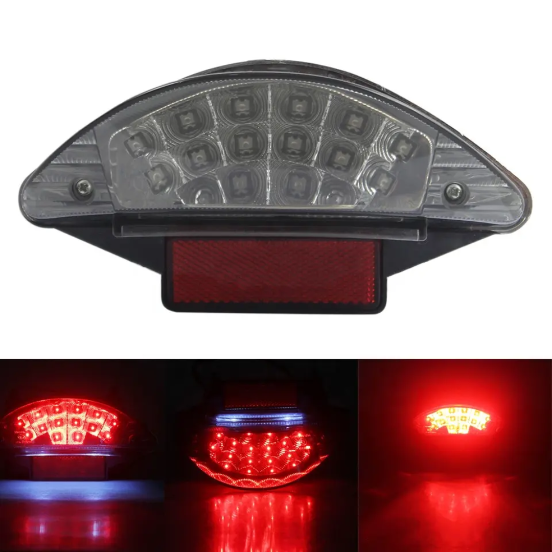 Tail Light & Number Plate Light (Smoke) Compatible with BMW F650GS/ F800GS & R1200GS/A