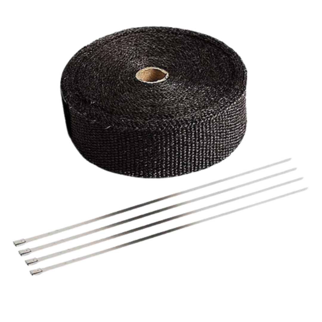 MC Small Exhaust Heat Wrap Tape (Black)